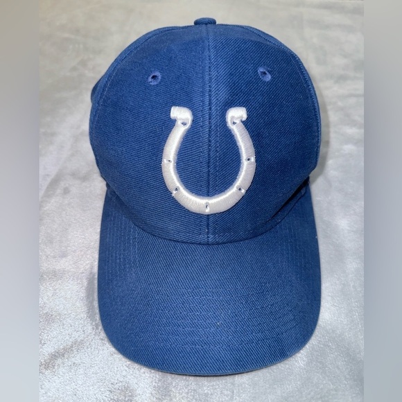 Indianapolis Colts Reebok NFL Team Adjustable Ball Hat Cap Football Cap OSFM - Picture 1 of 7